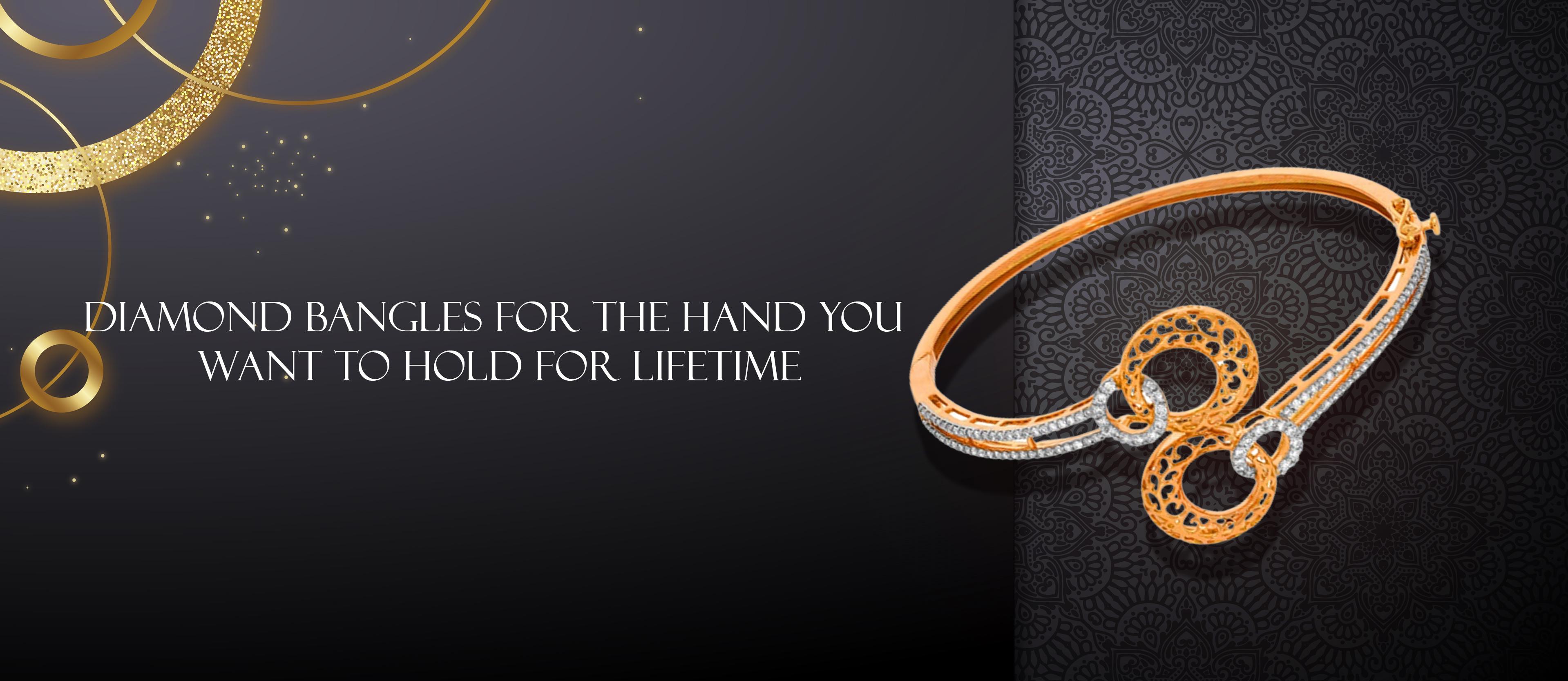 Diamond Bangles for the Hand You Want To Hold for Lifetime