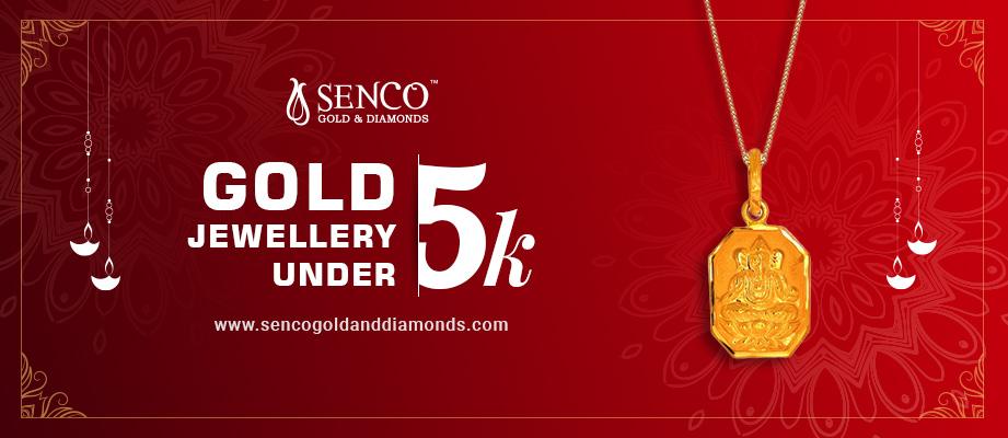 Gold Jewellery Under 5k